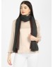 Women shawls Plain dark grey
